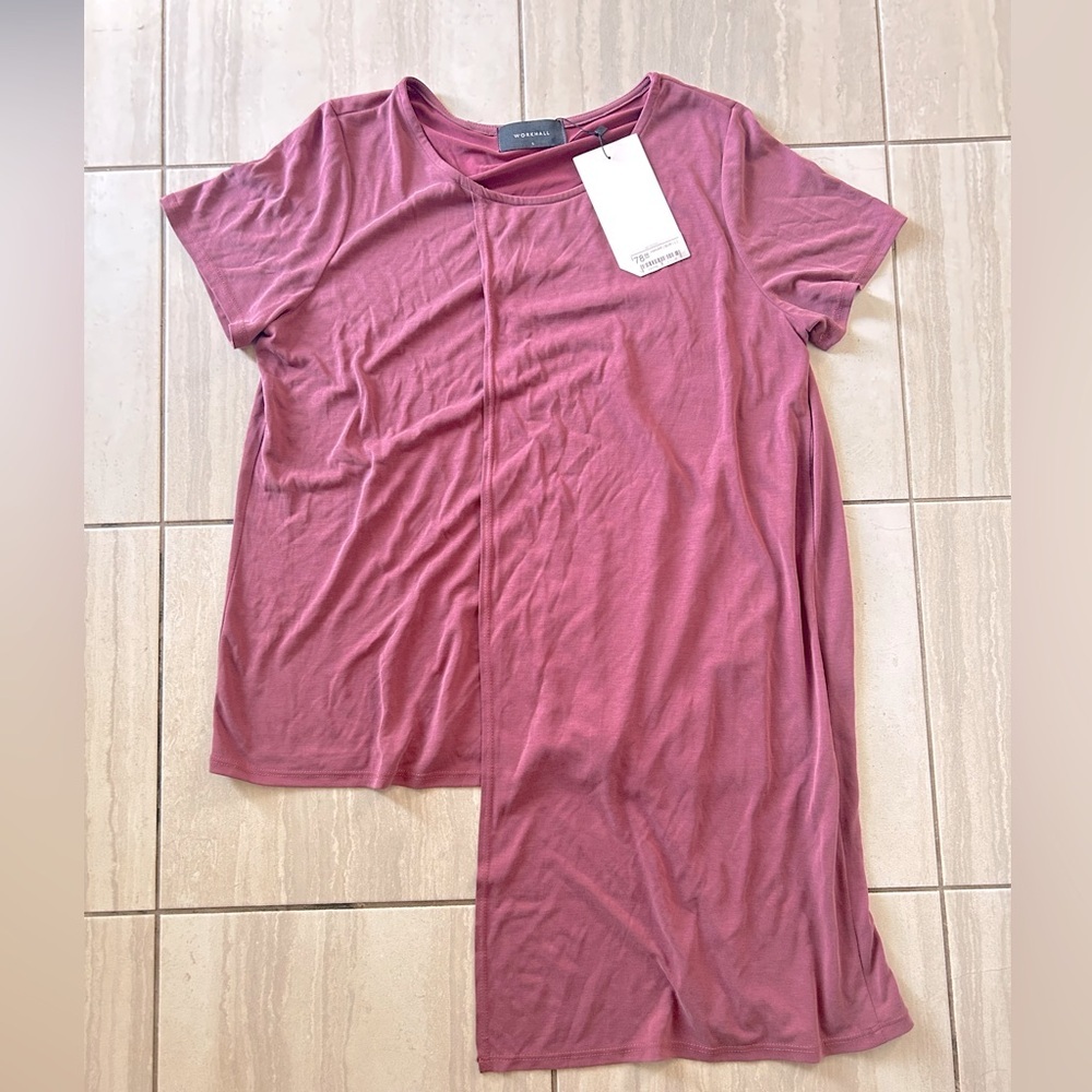 ❤️4 for $25❤️ WORKHALL fashion top size L NWT‎